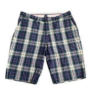 Polo By Ralph Lauren Plaid Shorts 38x12 (altered)